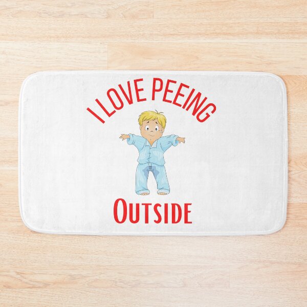 Item preview, I Love Peeing Outside funny idea for kids T-Shirt designed and sold by lhousshop.