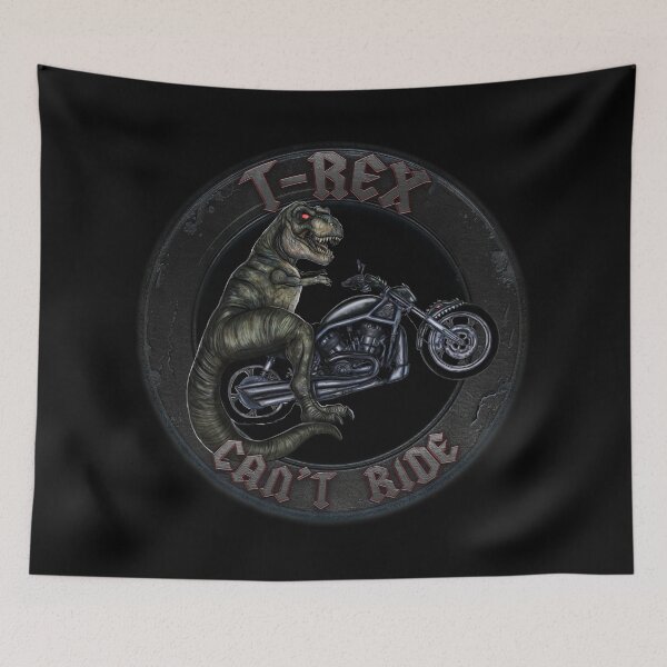 Item preview, T-REX CAN'T RIDE designed and sold by CrazyRabbitTF.