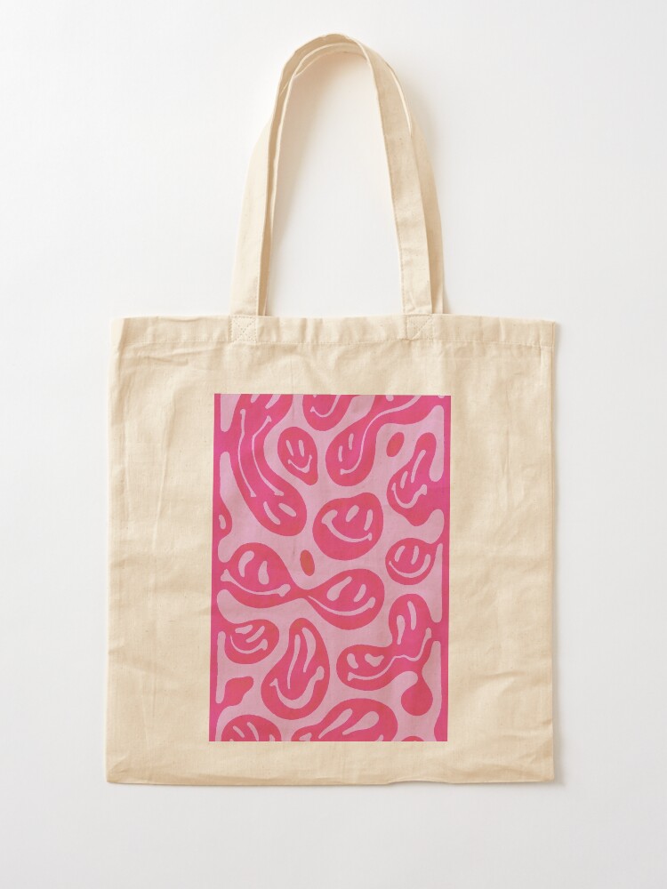 smiley face tote