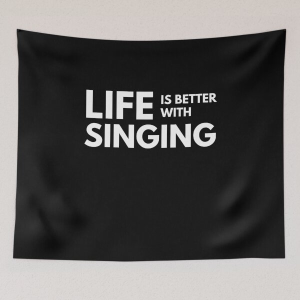 Item preview, Life Is Better Than Singing designed and sold by Emerg-Apparel.
