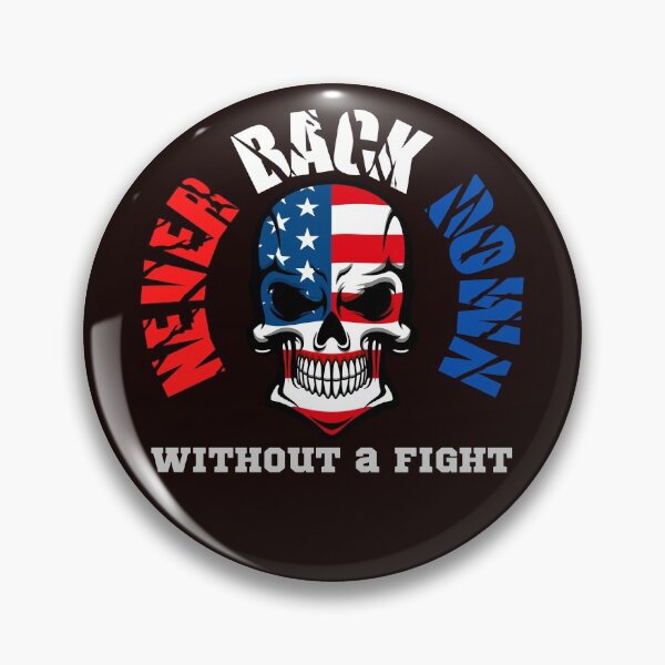 Item preview, Never back down without a fight designed and sold by FunTee's.