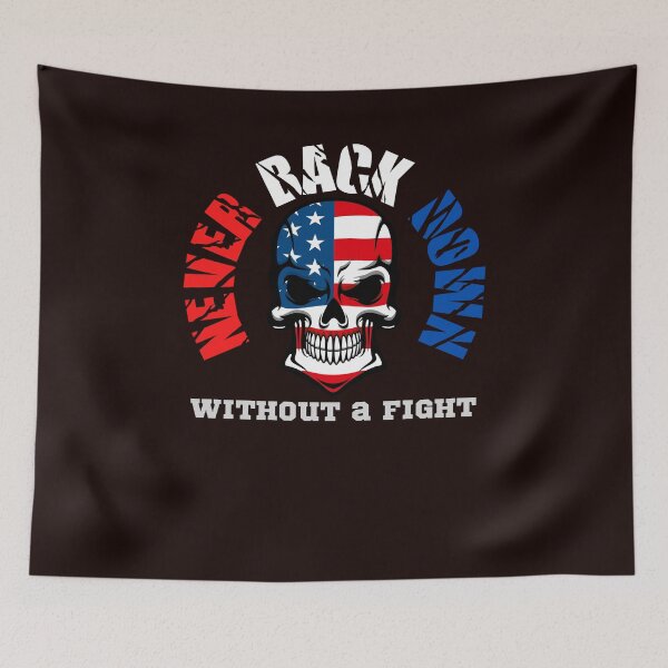 Item preview, Never back down without a fight designed and sold by FunTee's.