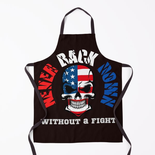 Item preview, Never back down without a fight designed and sold by FunTee's.
