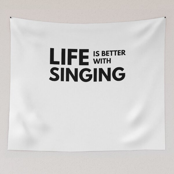 Item preview, Life Is Better Than Singing designed and sold by Emerg-Apparel.