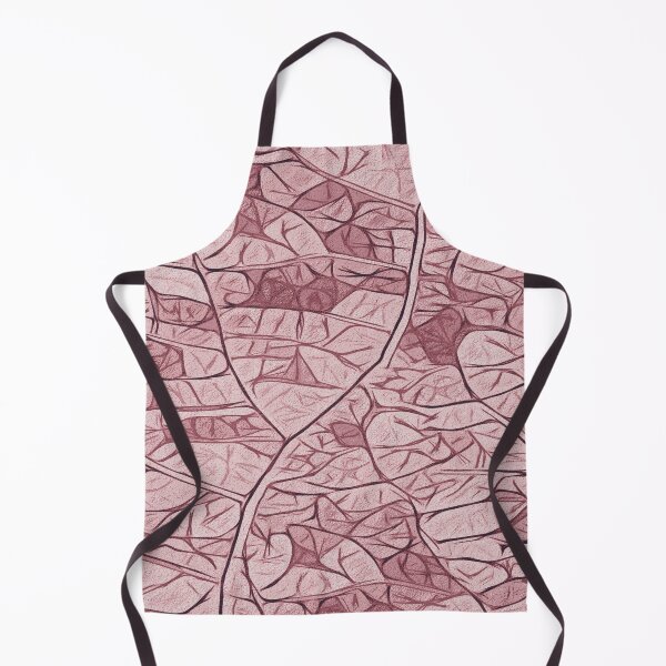 Item preview, Simplistic leaf structure pattern - pink designed and sold by SulkaCreative.
