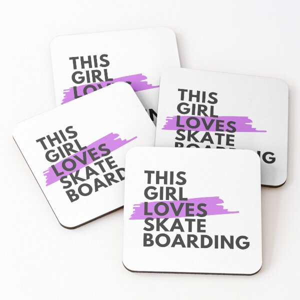 Item preview, This girl loves skateboarding designed and sold by TheGreenGoat.