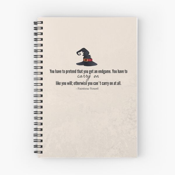 Item preview, Carry On by Rainbow Rowell designed and sold by thewritingcraft.