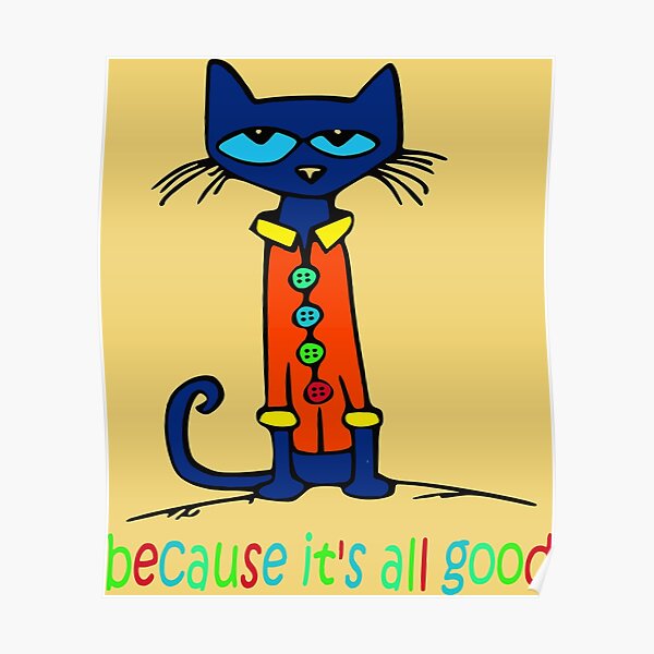 Posters Sur Le Theme Pete Le Chat Redbubble