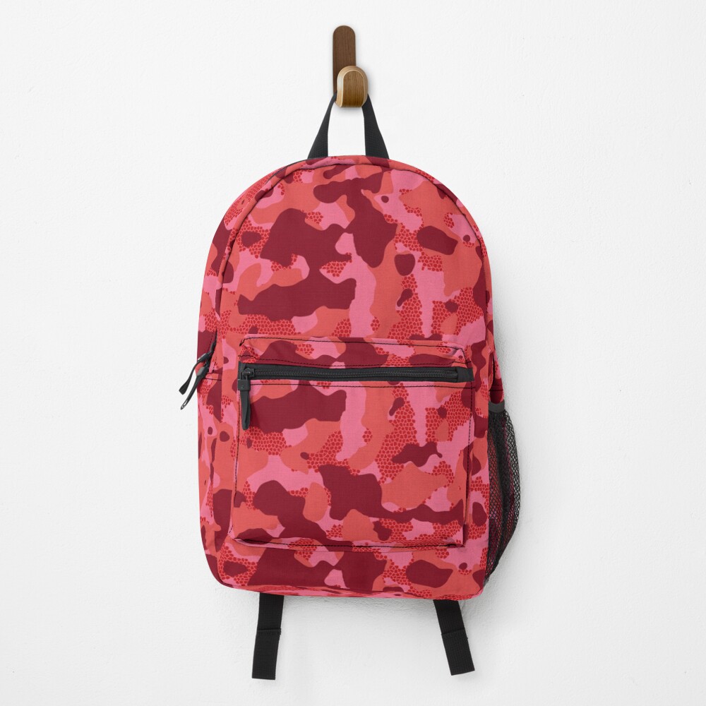 pink army backpack