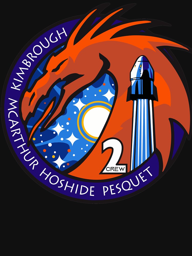 spacex crew 2 shirt