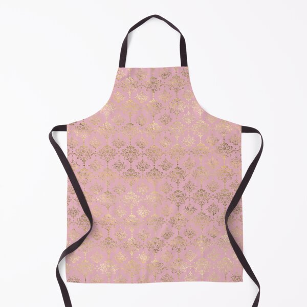 Item preview, Golden damask on pink background designed and sold by AnnieHochmann.