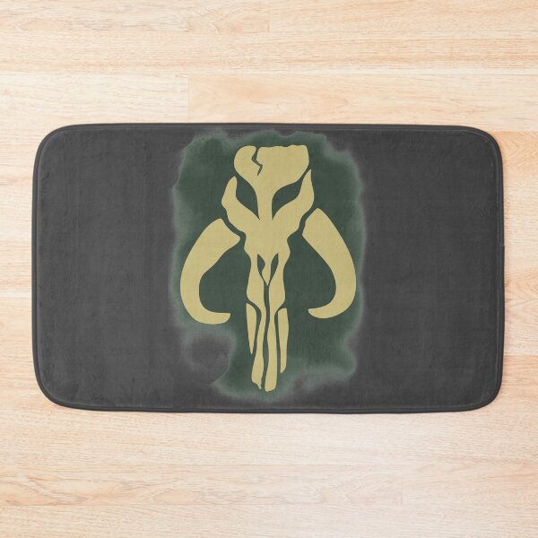 Item preview, Mandalorian Skull - Yellow with spray paint designed and sold by BRU Design.