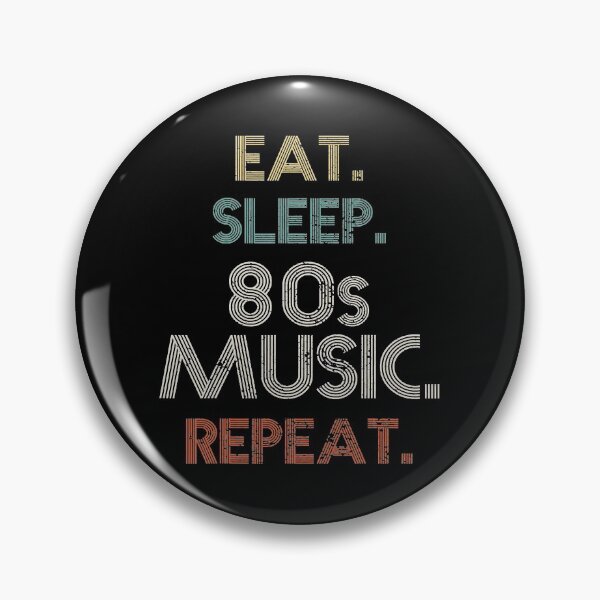 Item preview, Classical Music Eat Sleep 80's Music Repeat Retro Vintage T-Shirt designed and sold by momenus.