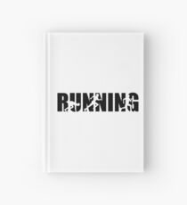 Cuaderno de tapa dura Corriendo
