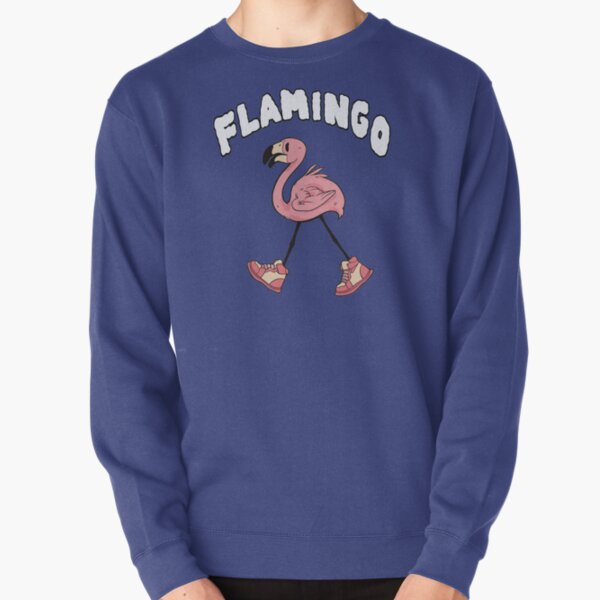 Flamingo Boot Boy Flim Flam Pullover Sweatshirt