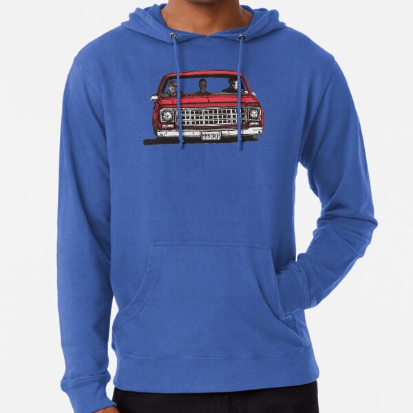 MMM DROP in red Lightweight Hoodie