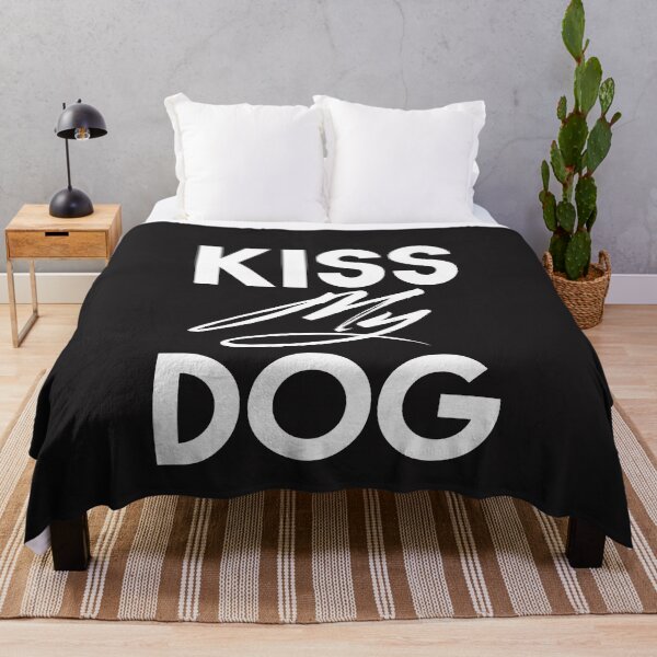 Item preview, Kiss my dog lover funny gift designed and sold by WOWSOMETHINGNEW.