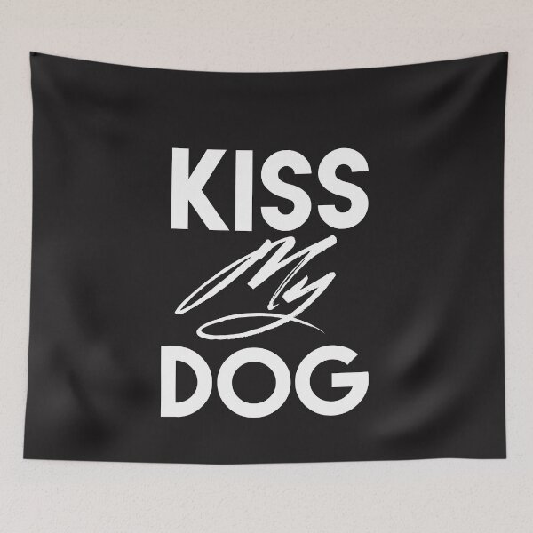 Item preview, Kiss my dog lover funny gift designed and sold by WOWSOMETHINGNEW.