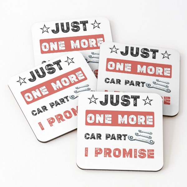 Item preview, Just One More Car Part I Promise - Car Enthusiast Gift,funny car club,automotive enthusiast,Car Enthusiast quotes designed and sold by Essakhi12.