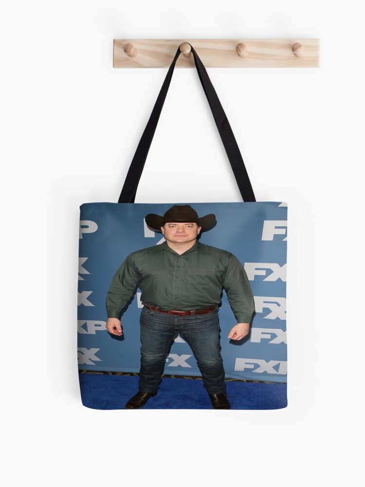 Goed opgeleid Er is een trend archief Cowboy Brendan Fraser" Tote Bag for Sale by Pct4 | Redbubble