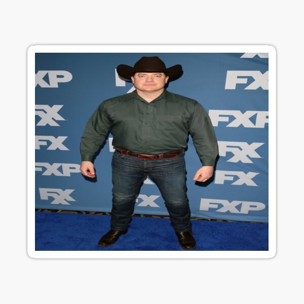 Aperçu de l'œuvre Cowboy Brendan Fraser créée et vendue par Pct4.