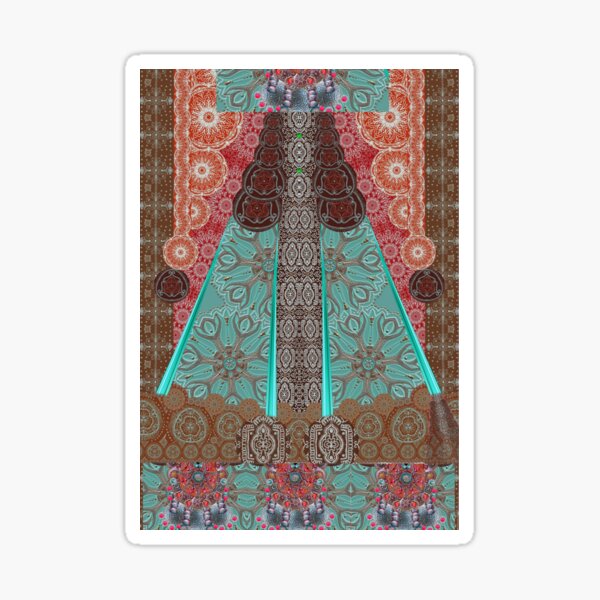 Aperçu de l'œuvre Design Arabesques Green Haute Couture créée et vendue par SandrineK.
