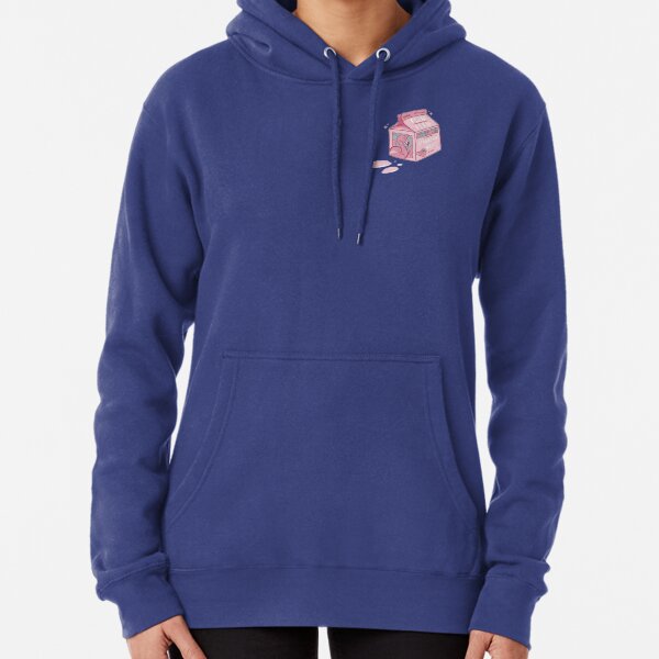 Flim Flam Strawberry Milk Carton Pullover Hoodie