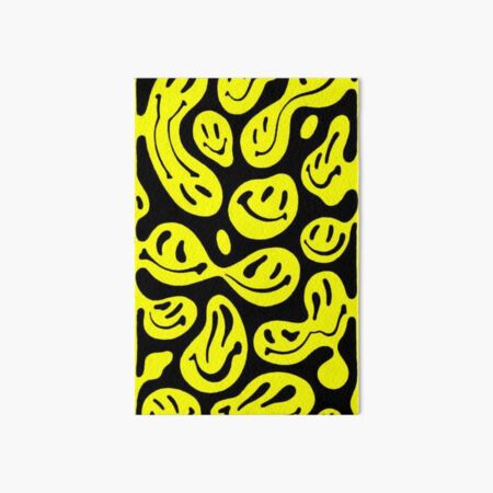 Smiley Face Art Board Prints Redbubble