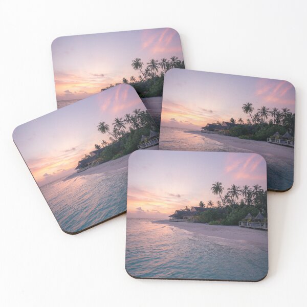 Item preview, Maldives purple sunset designed and sold by michieldros.