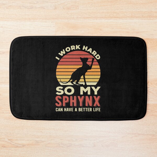 Item preview, Funny Sphynx Cat designed and sold by artworkbyrihen.