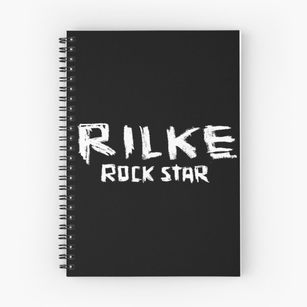 Item preview, Rilke, Rock Star of Poetry designed and sold by badlydrawnbabe.