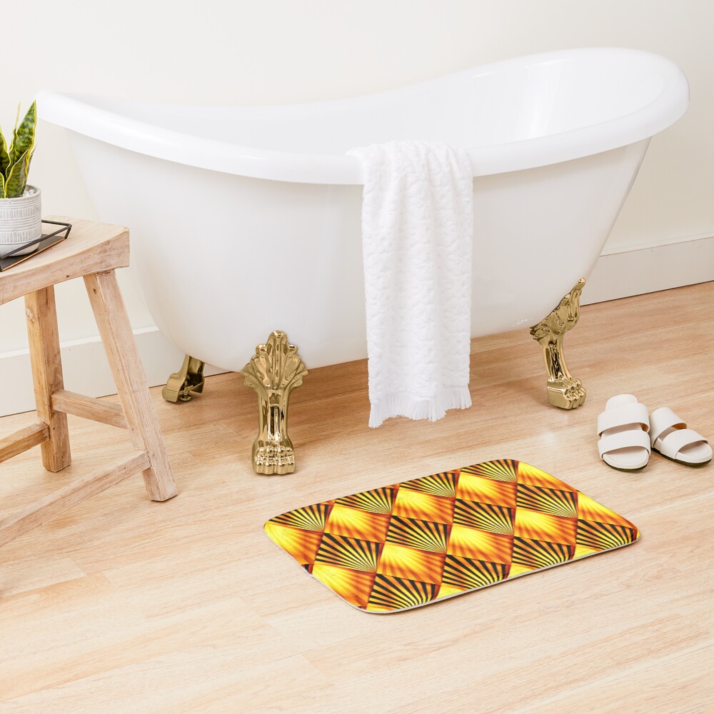 Item preview, Bath Mat designed and sold by IconPatterns.