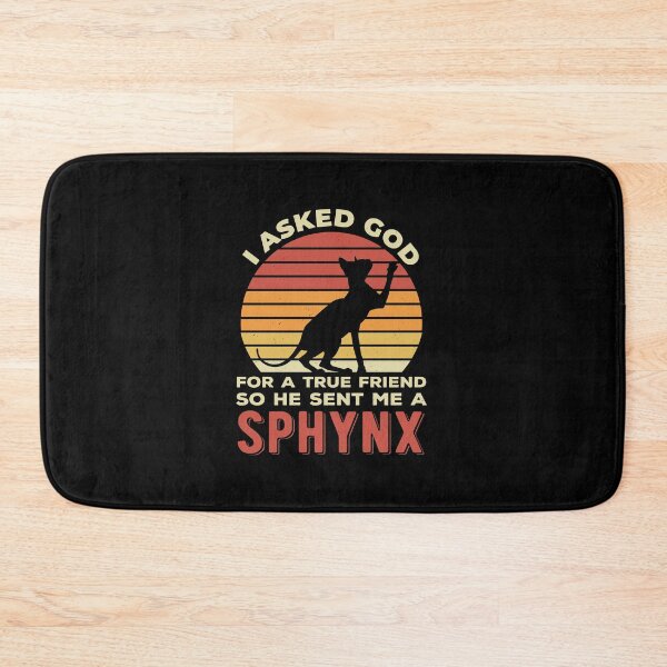Item preview, Funny Sphynx Cat designed and sold by artworkbyrihen.