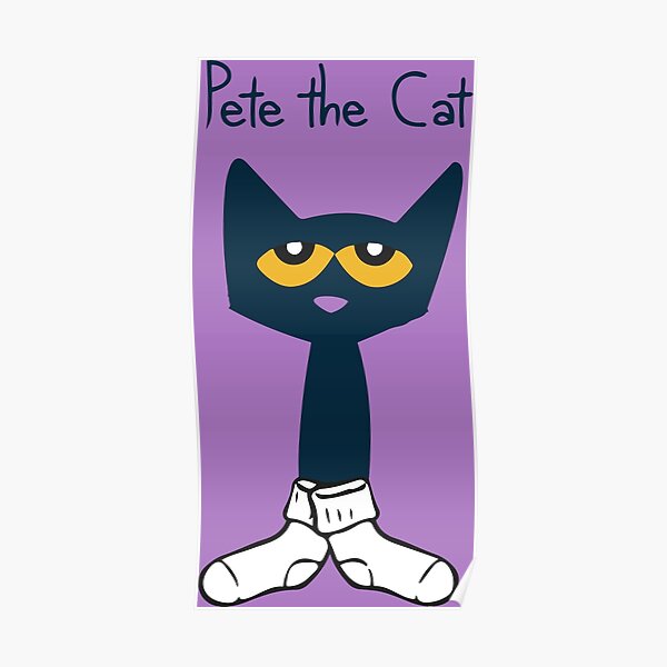 Posters Sur Le Theme Pete Le Chat Redbubble