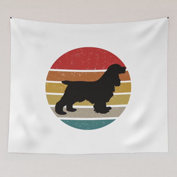 Item preview, retro vintage cocker spaniel designed and sold by Babmk.
