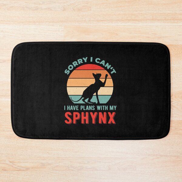 Item preview, Funny Sphynx Cat designed and sold by artworkbyrihen.