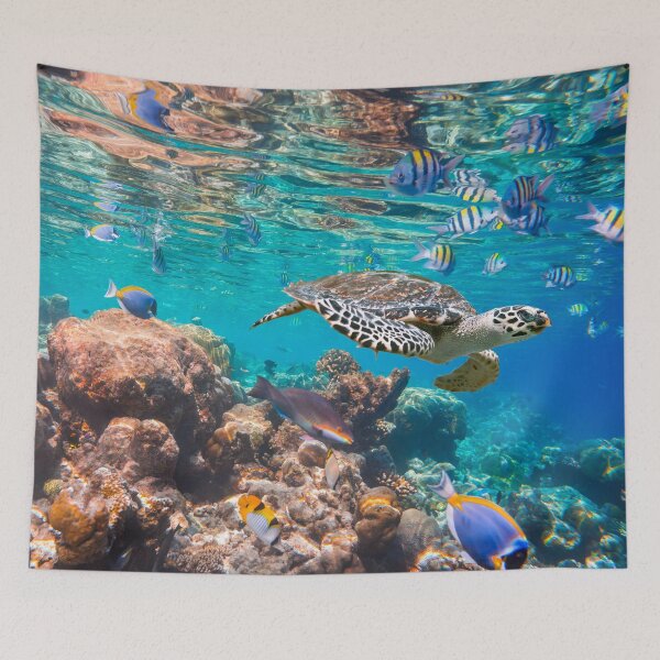 Item preview, Turtle - Under the water designed and sold by Hartsygarden.