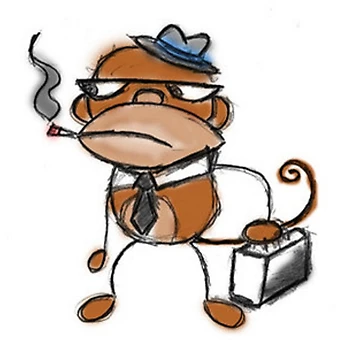 Artwork thumbnail, Bad monkey by Charles Buchanan