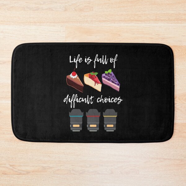 Item preview, LIFE IS FULL OF IMPORTANT CHOICES - photography, cake designed and sold by NiceSign.