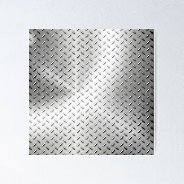 Item preview, Silver Metal Plate designed and sold by Fit & Fun  Gallery.