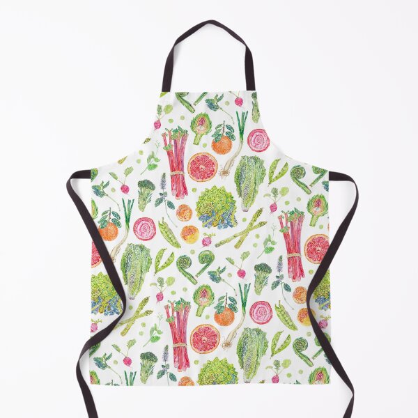 Item preview, Spring Harvest Pattern White designed and sold by beccaboyce.