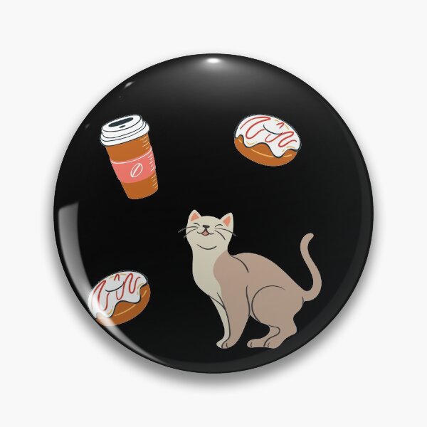 Item preview, Cat Mother Coffee Lover - Doughnut set designed and sold by BohoMoon.