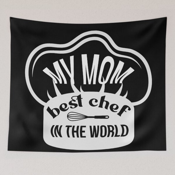 Item preview, MY MOM IS THE BEST CHEF IN THE WORLD designed and sold by HAIFAHARIS.