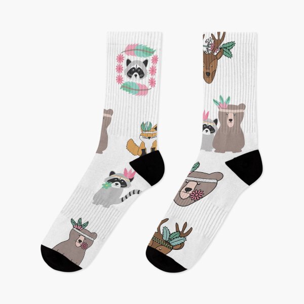 Artikelvorschau, Boho Tiere entworfen und verkauft von Dollfacedesign.