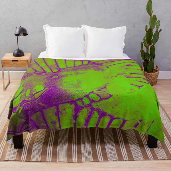 Item preview, Neon Colorful Lime Green Alien Skeleton designed and sold by iamstevivaughn.