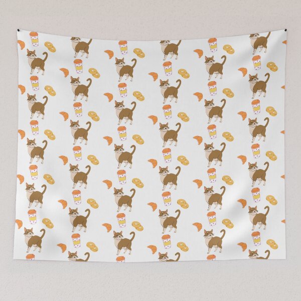 Item preview, Copy of Cat Mother Coffee Lover - Doughnut Croissant Set   designed and sold by BohoMoon.