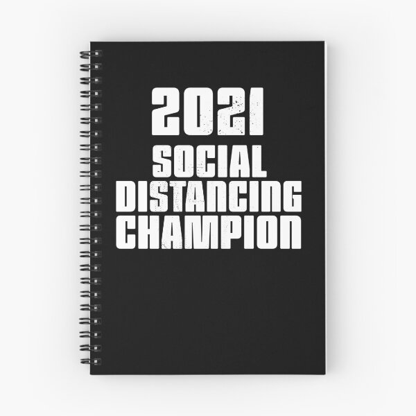 Item preview, 2021 Social Distancing Champion white designed and sold by arendbotha.
