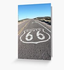 Route 66 Greeting Card
