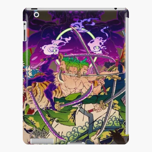 zoro one piece iPad Case & Skin by Marlow31