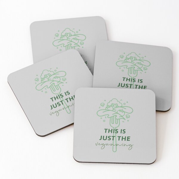 Item preview, This is just the veganning | Veganuary Vegans designed and sold by FitFabFunny.
